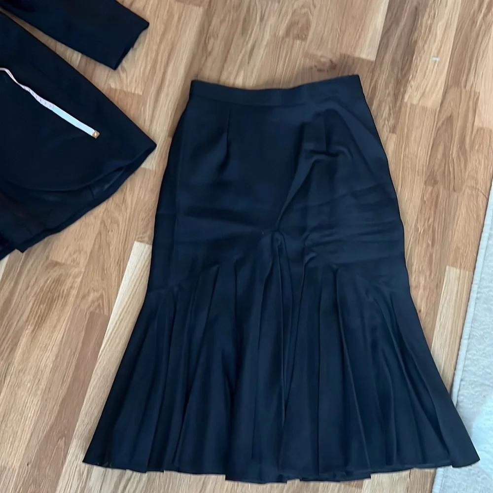 Vintage Christian Dior blazer skirt set